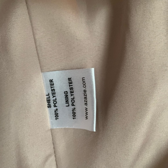 Azazie Ginger in Taupe - Picture 9 of 13